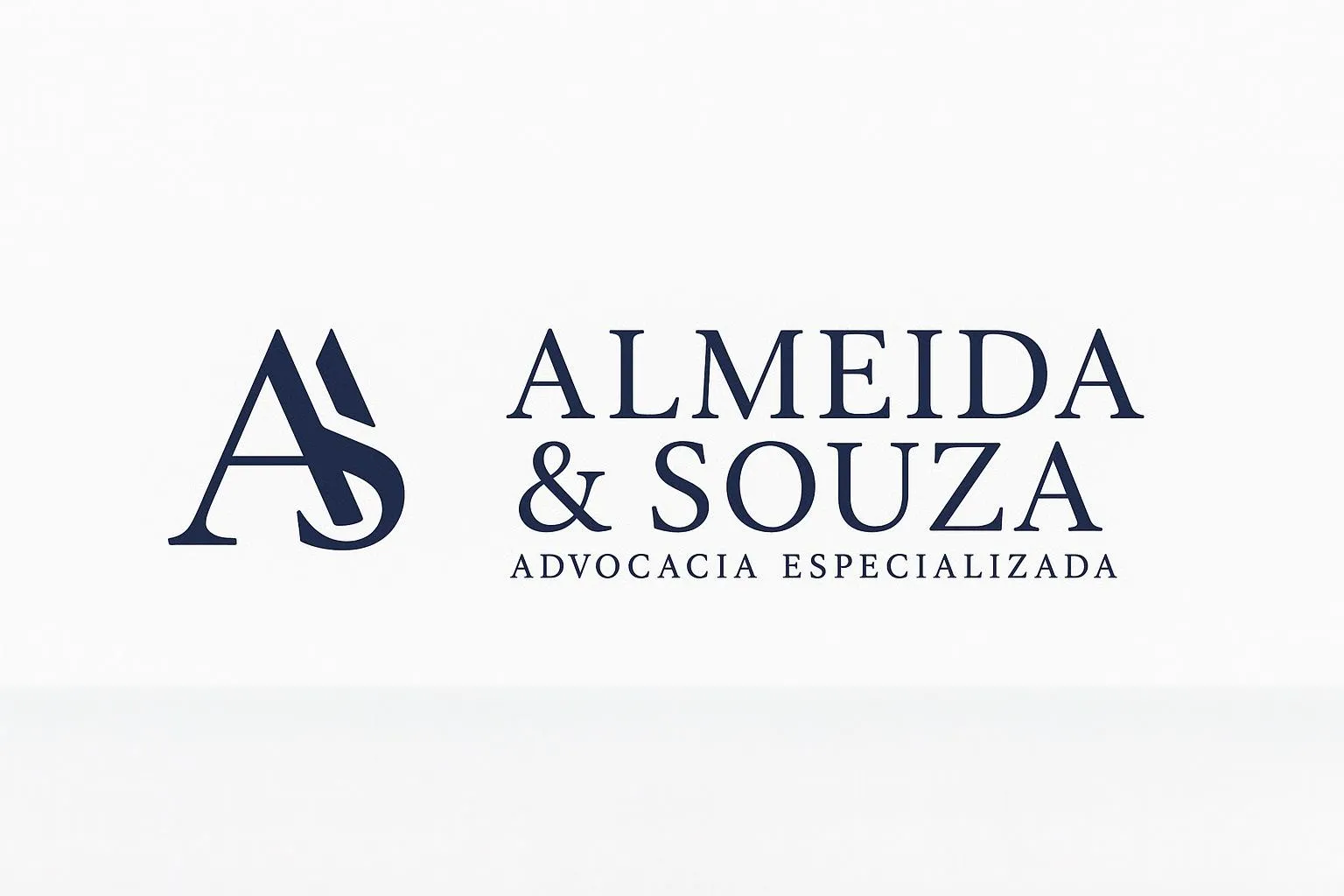 Página institucional do escritório Almeida & Souza Advocacia