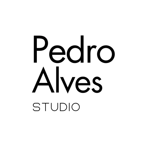 Página inicial do portfólio Pedro Alves Studio