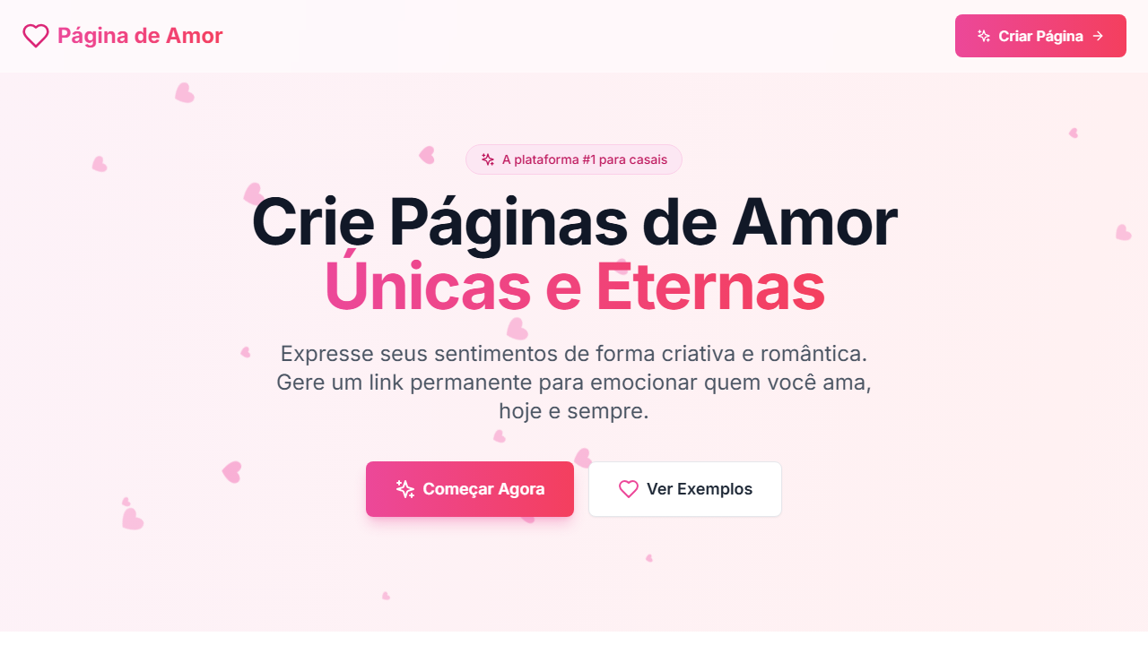 Página de Amor